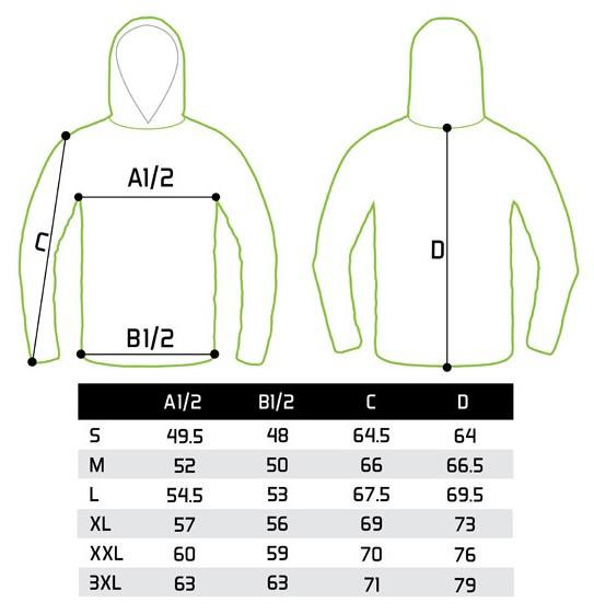 Bluza z kapturem Delphin UV Armor 50+