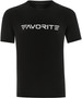 T-shirt Favorite White Logo