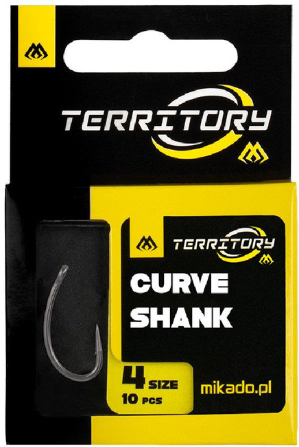 Haczyki Mikado Territory Curve Shank